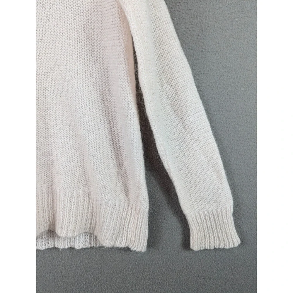 J.Crew Sweater Women Size S Mohair Wool Blend Shawl Collar Pullover Lightweight